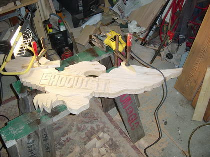 Carved Signs: Taking Shape